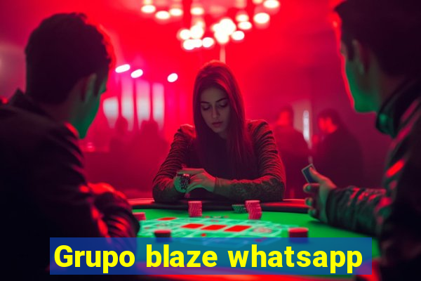 Grupo blaze whatsapp